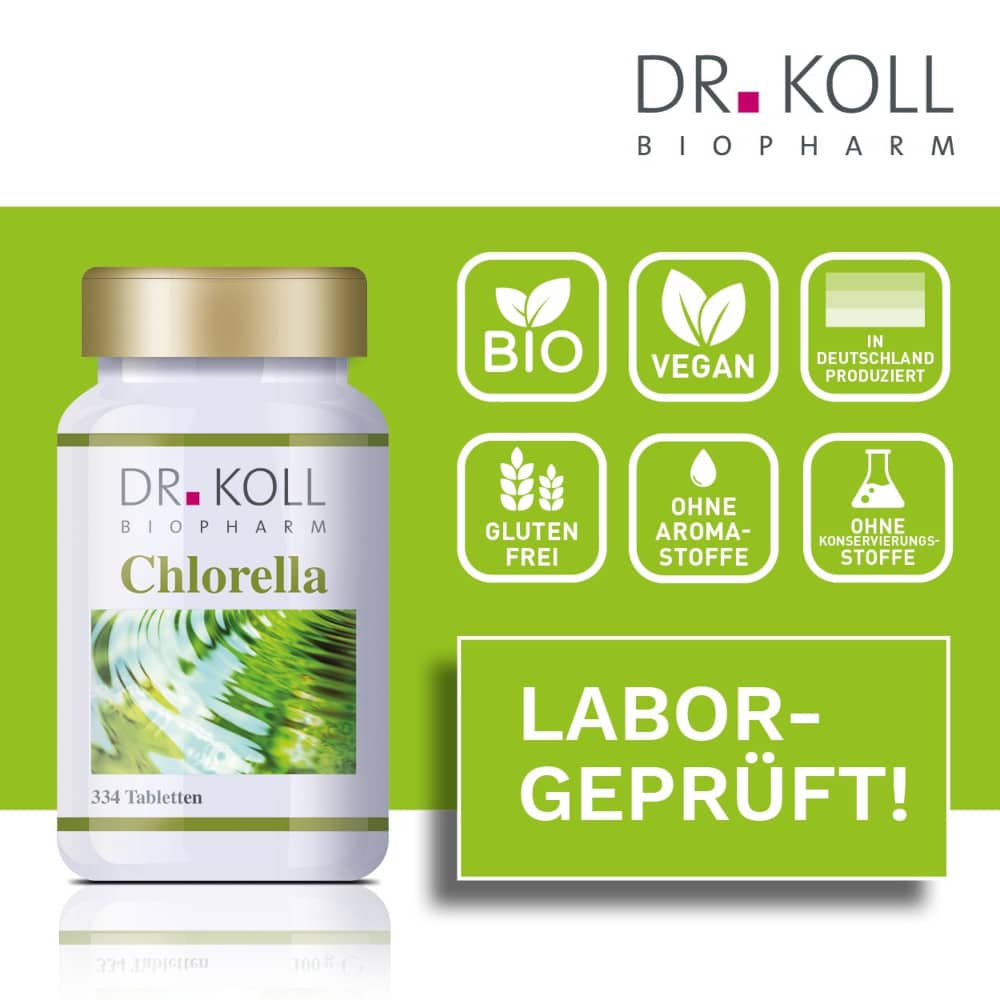 DR. KOLL Chlorella 334 St Tabletten