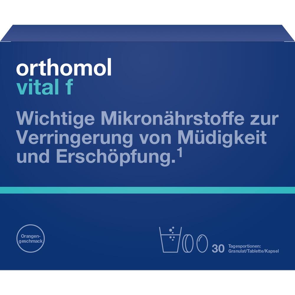 Orthomol vital f 30 Tagesportionen