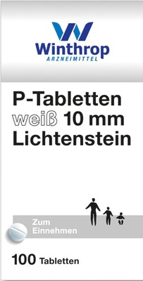 P TABLETTEN weiß 10 mm 100 St Tabletten