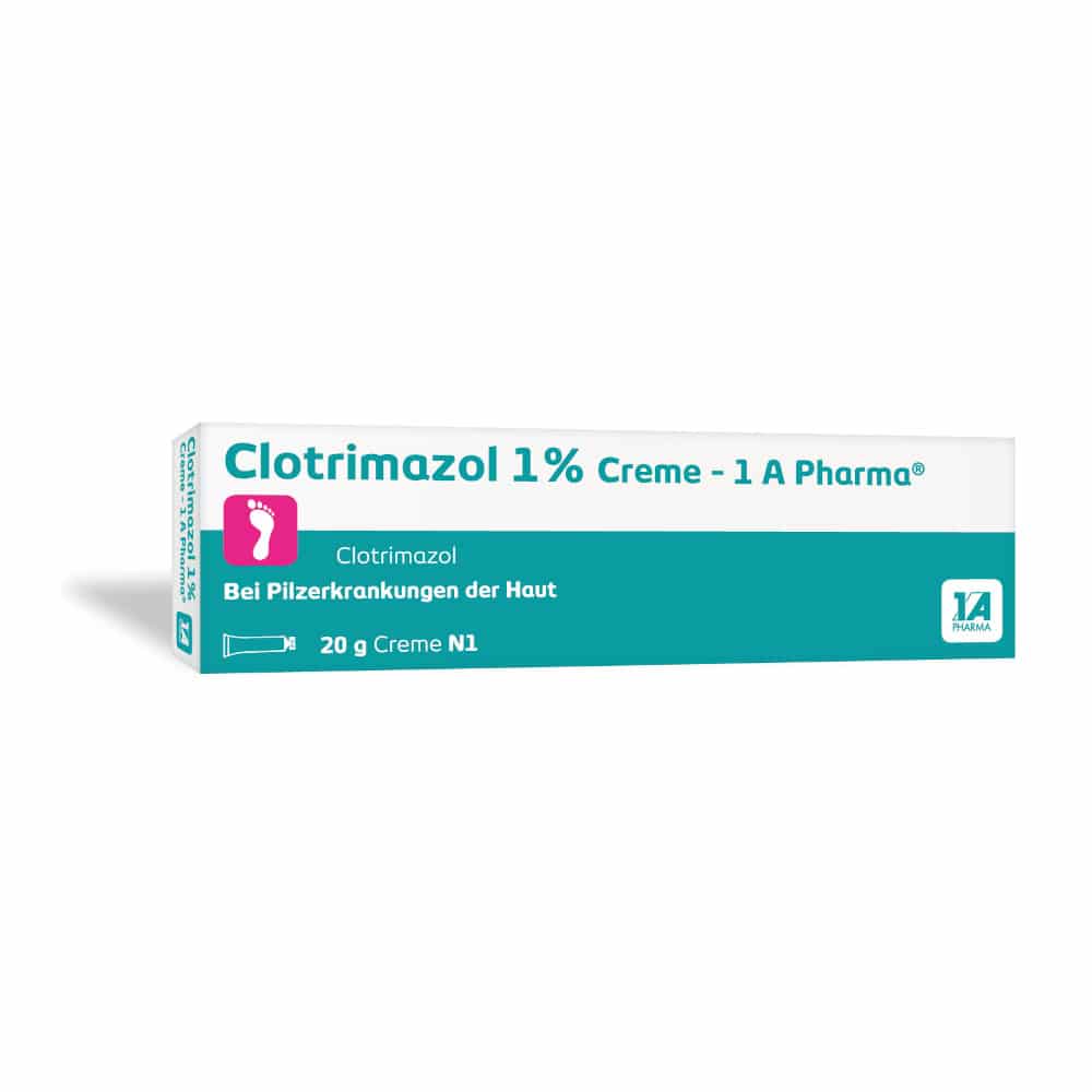 Clotrimazol 1% Creme-1A Pharma 20 g Creme
