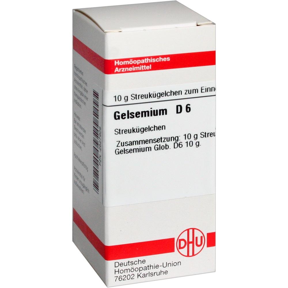 GELSEMIUM D 6 Globuli 10 g Globuli