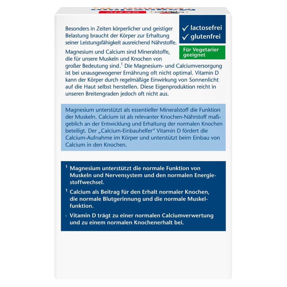 Doppelherz aktiv Magnesium + Calcium + D3  100 St Tabletten
