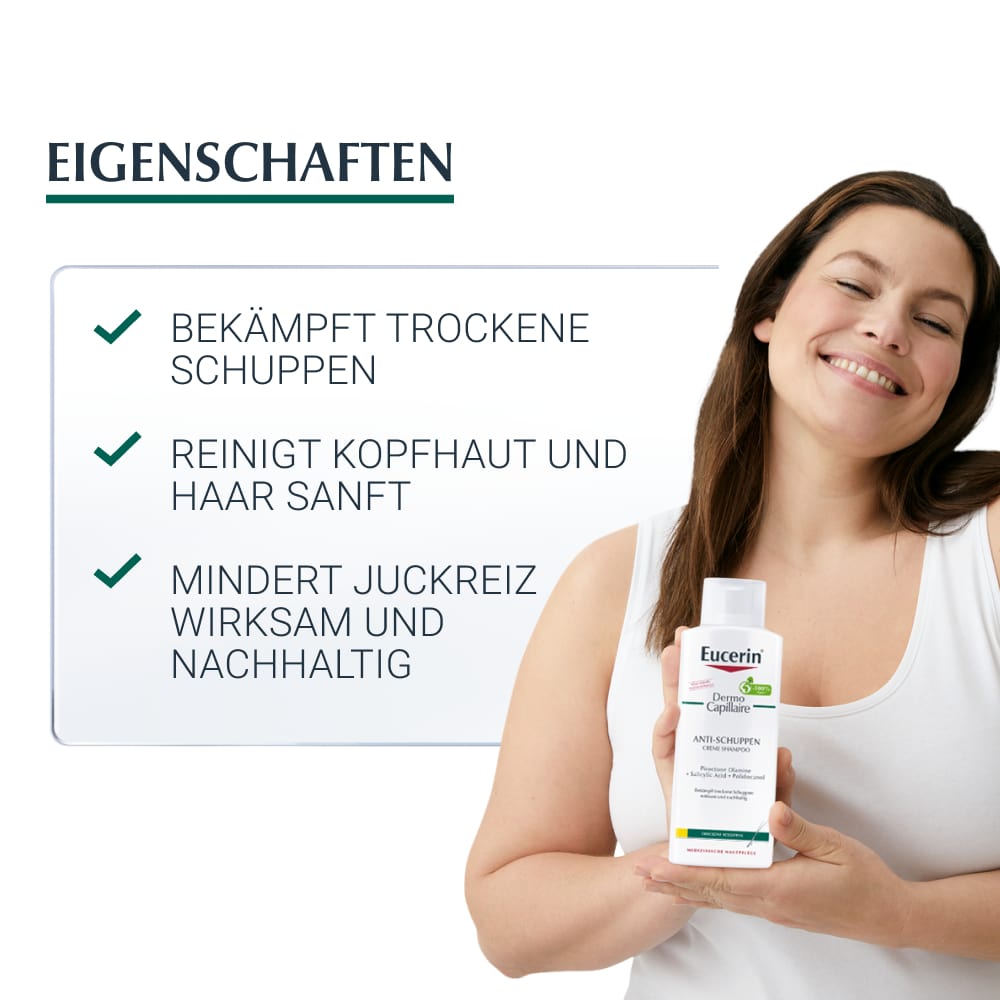 Eucerin DermoCapillaire Anti Schuppen Creme Shampoo  250 ml Shampoo