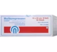 MULLKOMPRESSEN ES 10x20 cm unsteril 8fach 50 St Kompressen