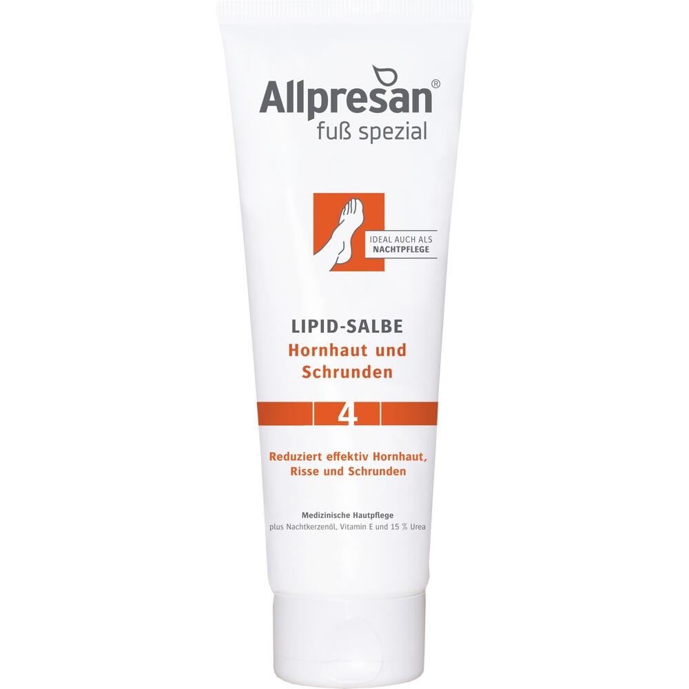 Allpresan Fuß spezial Nummer 4 Lipid-Salbe Hornhaut & Schrunden 125 ml Salbe