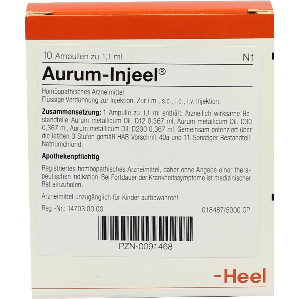 AURUM INJEEL Ampullen 10 St Ampullen