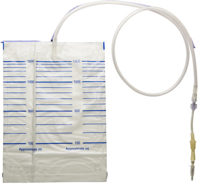 GALLENDRAINAGE Beutel Luer Lock Lippenventil Tear 1 St Beutel