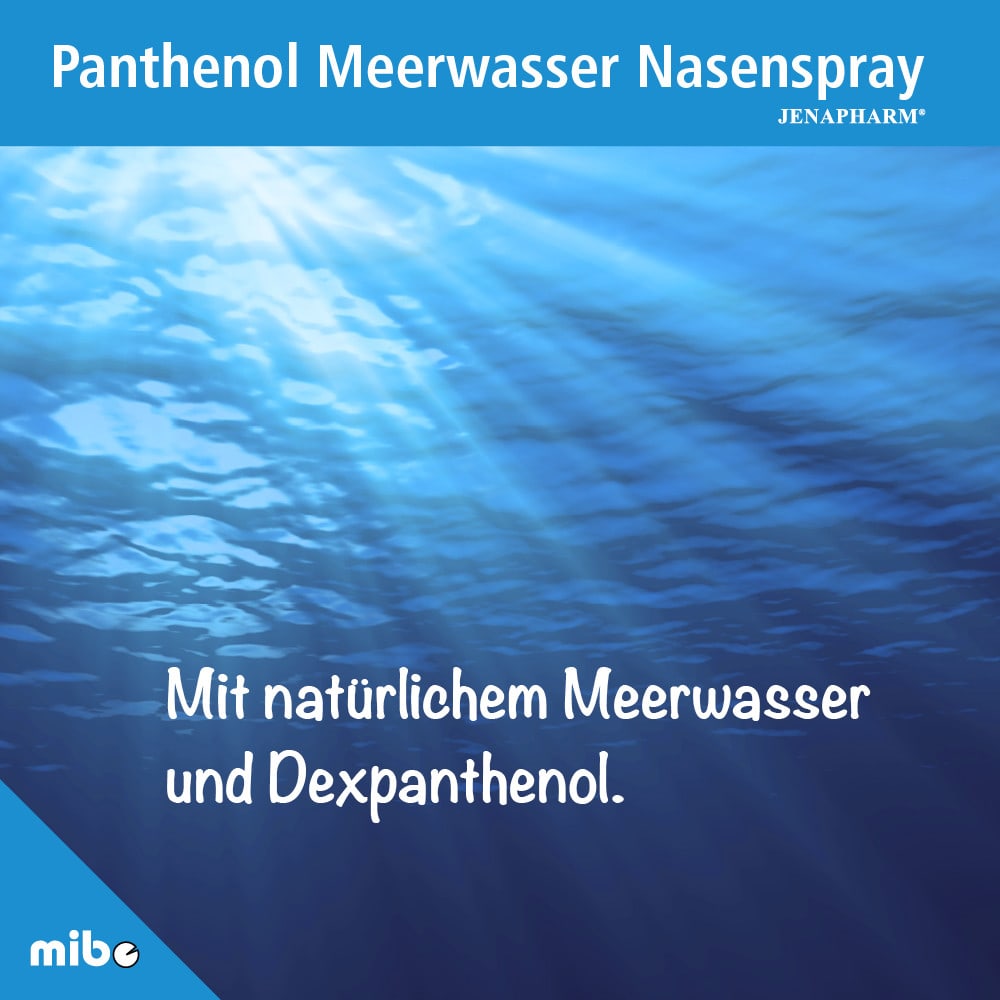 PANTHENOL Meerwasser JENAPHARM 20 ml Nasenspray