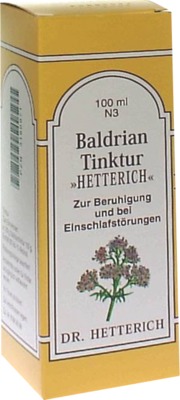 Baldriantinktur Hetterich 100 ml Tinktur