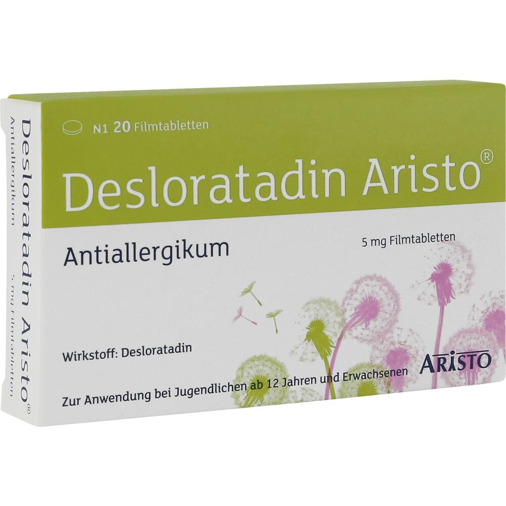 Desloratadin Aristo 5mg 20 St Filmtabletten