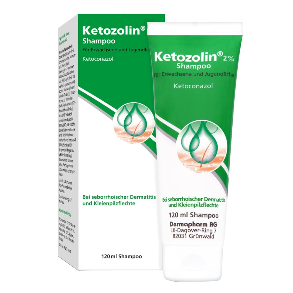 Ketozolin 2 % Shampoo 120 ml Shampoo