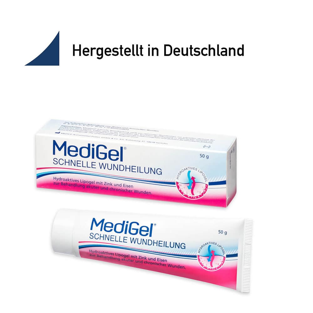 MediGel SCHNELLE WUNDHEILUNG 50 g Gel MediGel SCHNELLE WUNDHEILUNG 50 g Gel