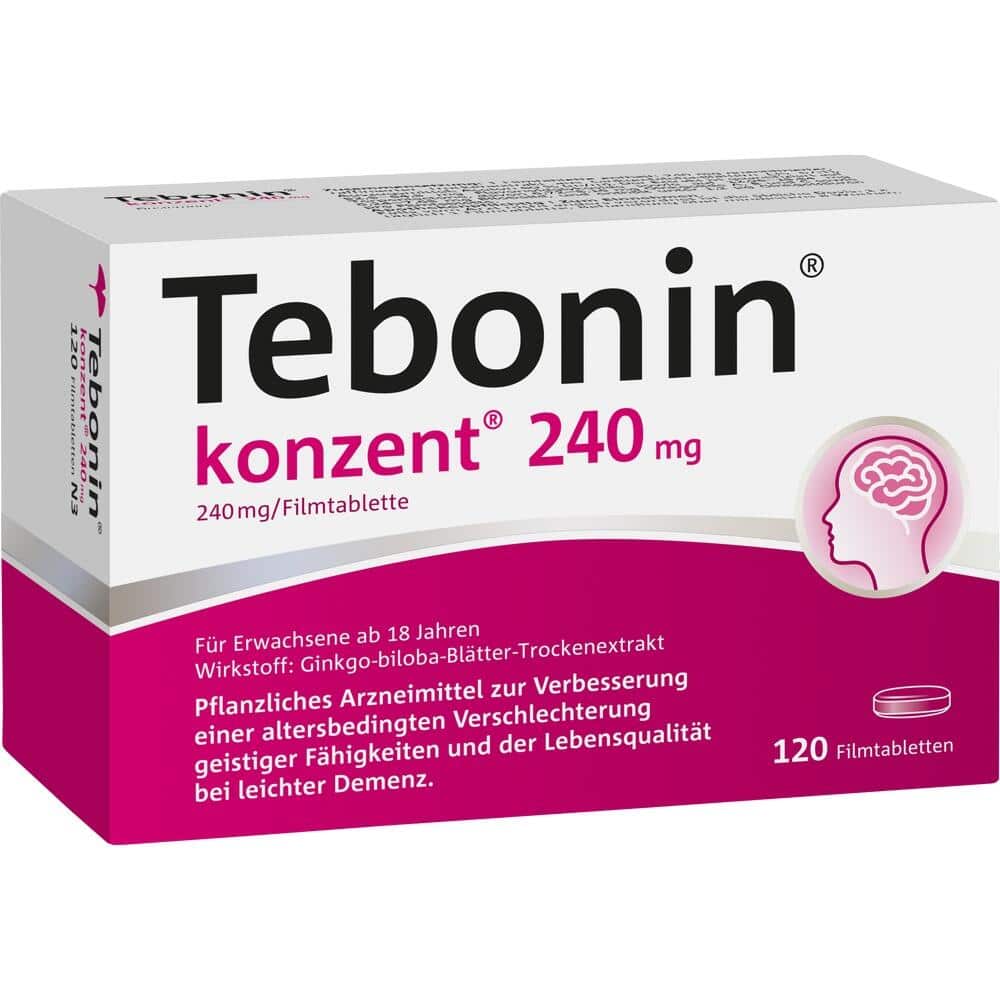Tebonin konzent 240 mg 120 St Filmtabletten