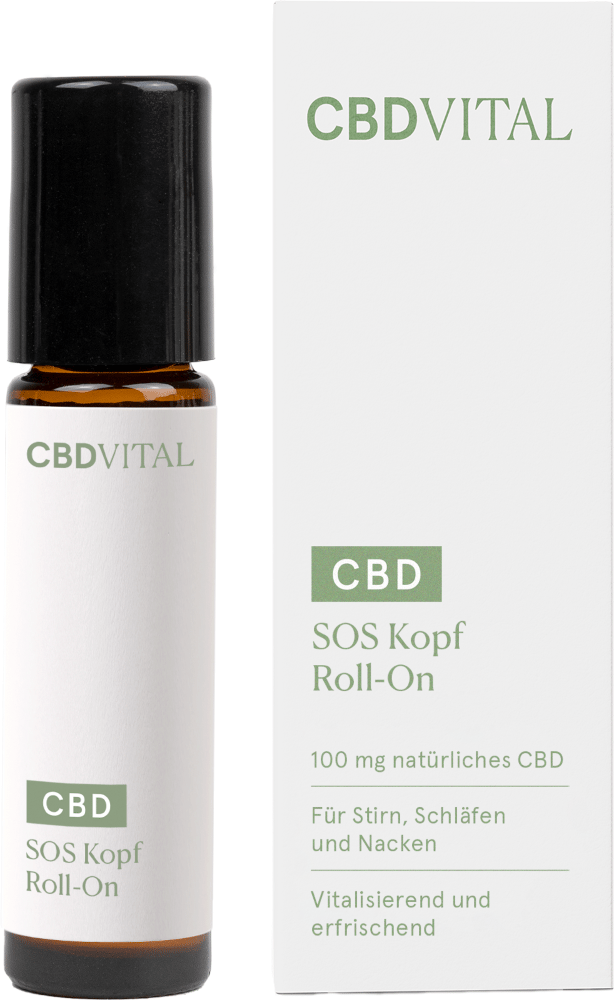 CBD VITAL SOS Kopf Roll-on 10 ml Öl