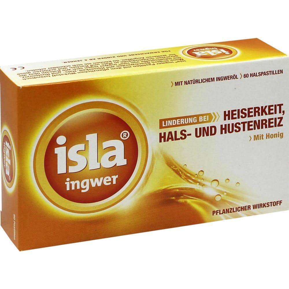 isla ingwer Halspastillen 60 St Pastillen
