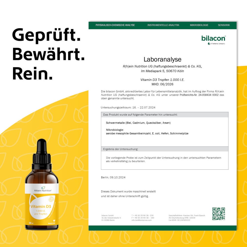 Vitamin D3 Tropfen 1.000 I.E.  50 ml Tropfen