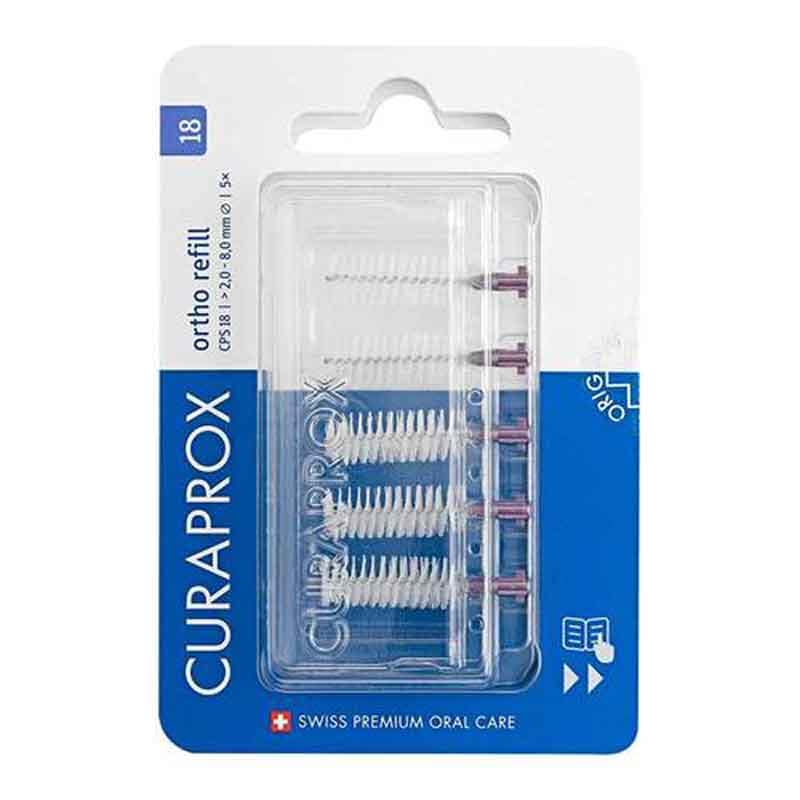 CURAPROX ortho refill Interdentalbürsten  4 St Zahnbürste