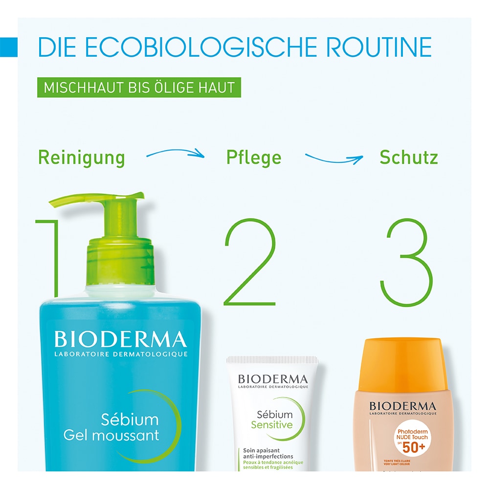BIODERMA Sebium Gel Moussant Reinigungsgel Tube 100 ml Gel
