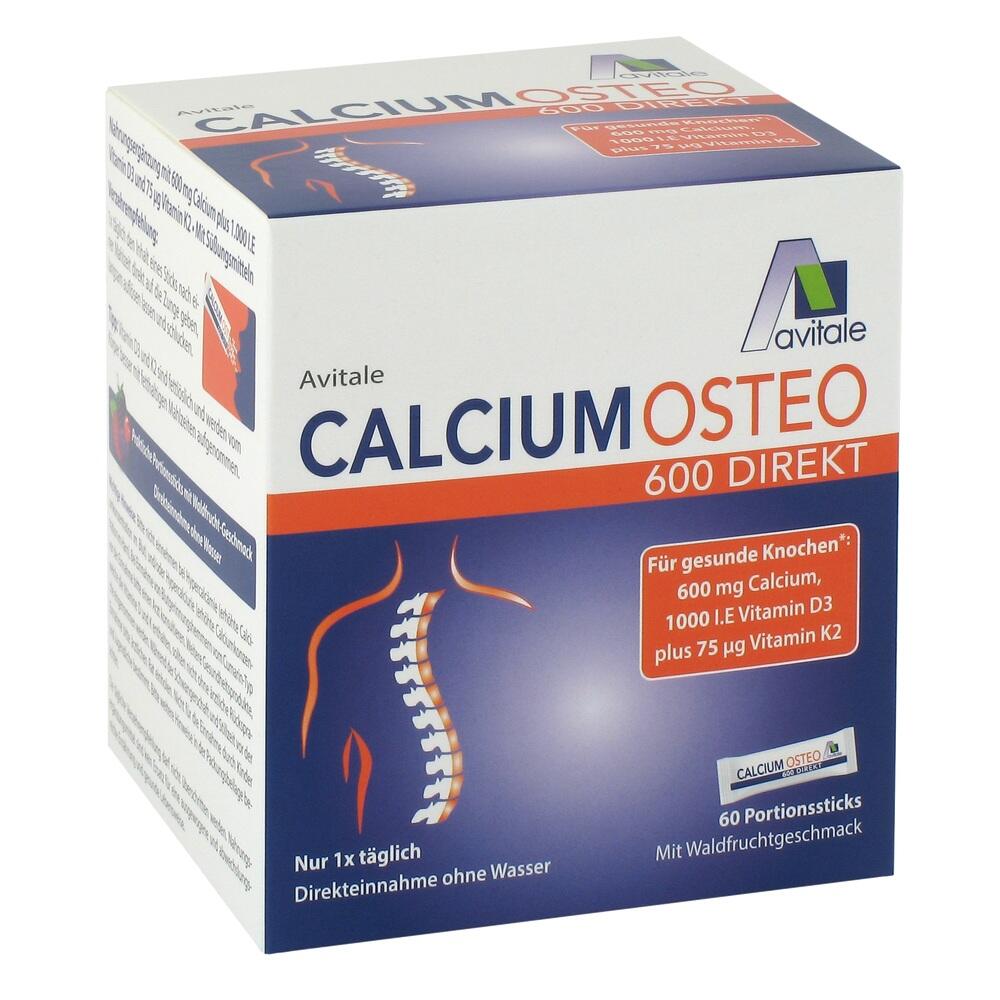 Avitale CALCIUM OSTEO 600 direkt 60 St Pulver