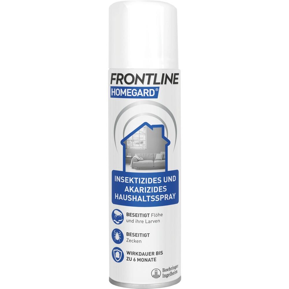 FRONTLINE HOMEGARD  zur gezielten Umgebungsbehandlung gegen Zecken, Flöhe & Flohlarven 250 ml Spray