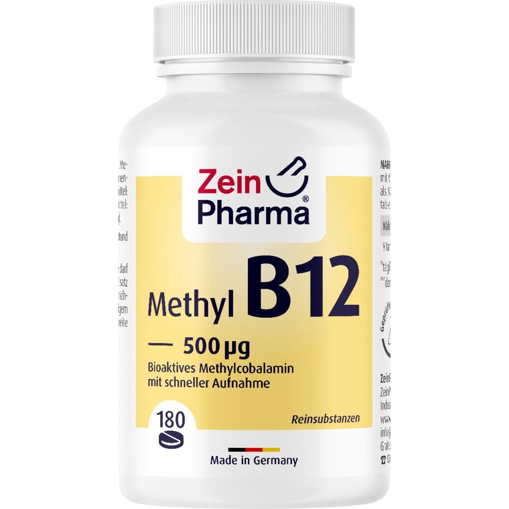 Zein Pharma Methyl B12 500µg 180 St Lutschtabletten