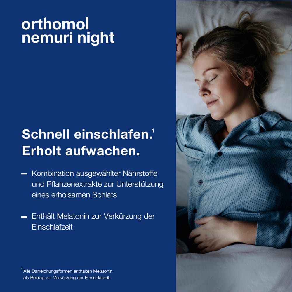 orthomol nemuri night 30 St Granulat