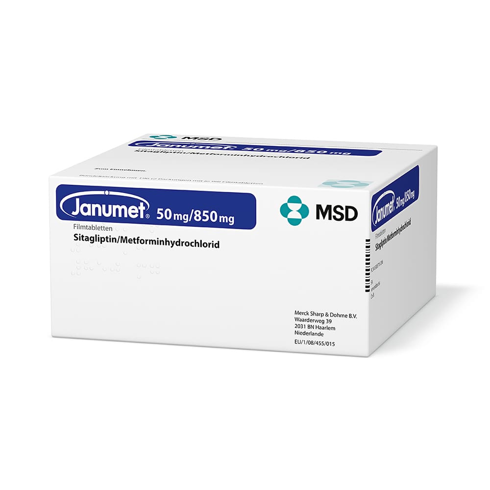 Janumet 50mg/850mg 196 St Filmtabletten