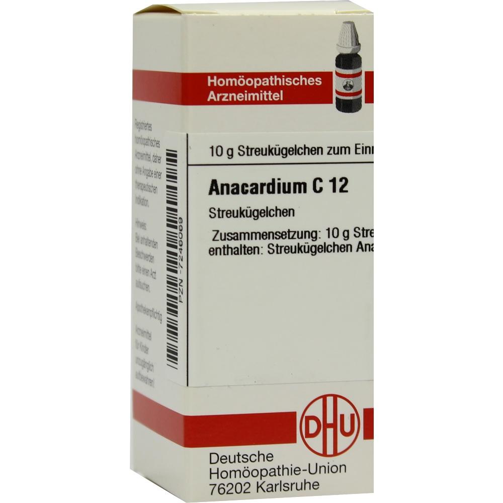 ANACARDIUM C 12 Globuli 10 g Globuli