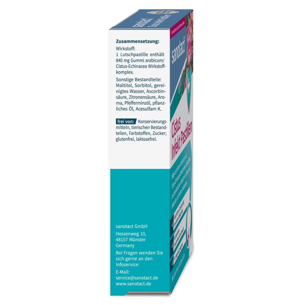 sanotact Cistus Infekt Pastillen 30 St Pastillen