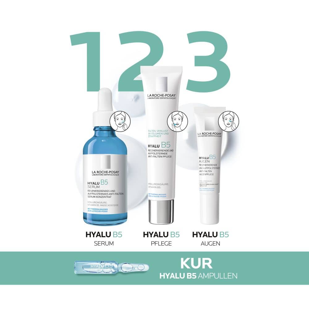 LA ROCHE-POSAY HYALU B5 Anti-Falten Pflege 50 ml Konzentrat