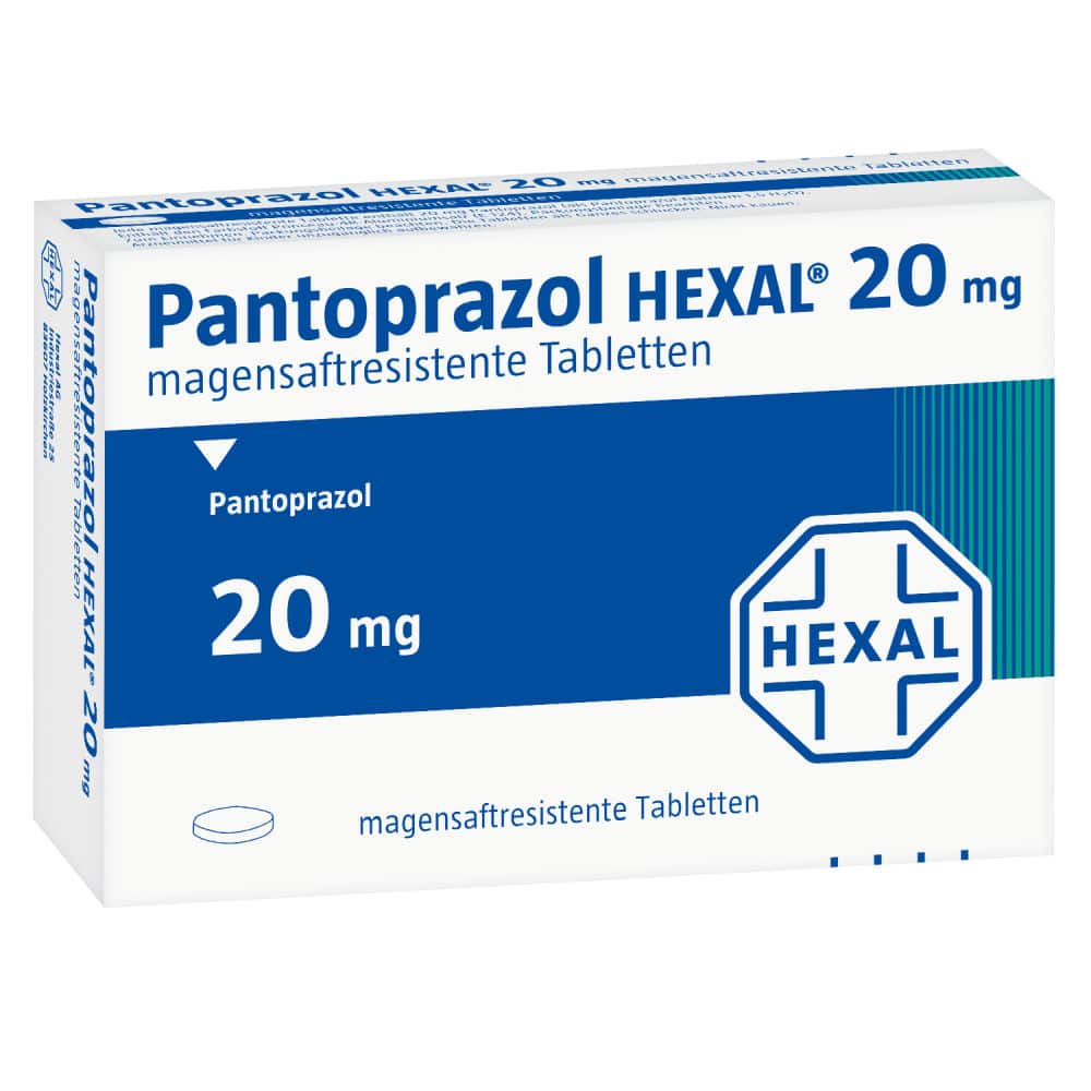 Pantoprazol HEXAL 20mg 100 St Tabletten magensaftresistent