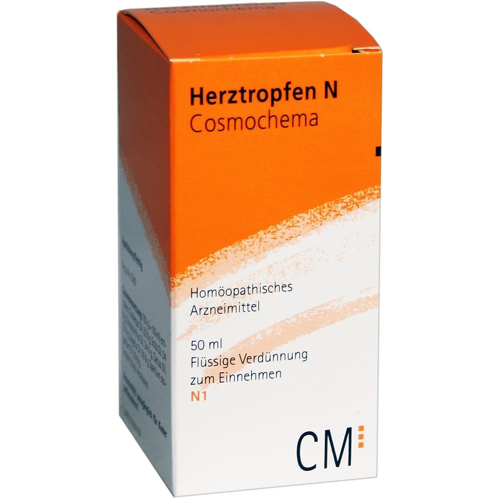 HERZTROPFEN N Cosmochema 50 ml Tropfen