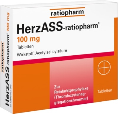 HerzASS-ratiopharm 100 mg 100 St Tabletten