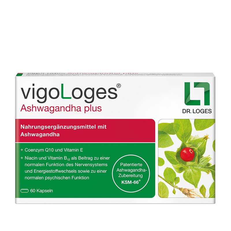 vigoLoges Ashwagandha plus 120 St Kapseln