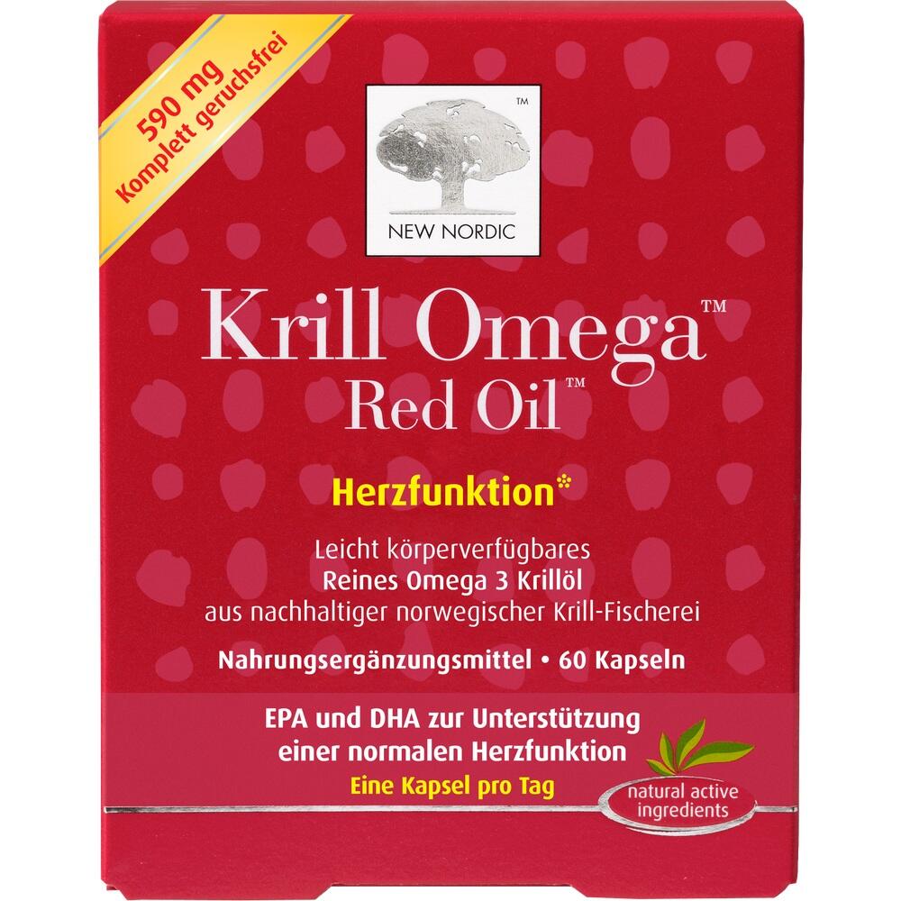 NEW NORDIC Krill Omega Red Oil 60 St Kapseln