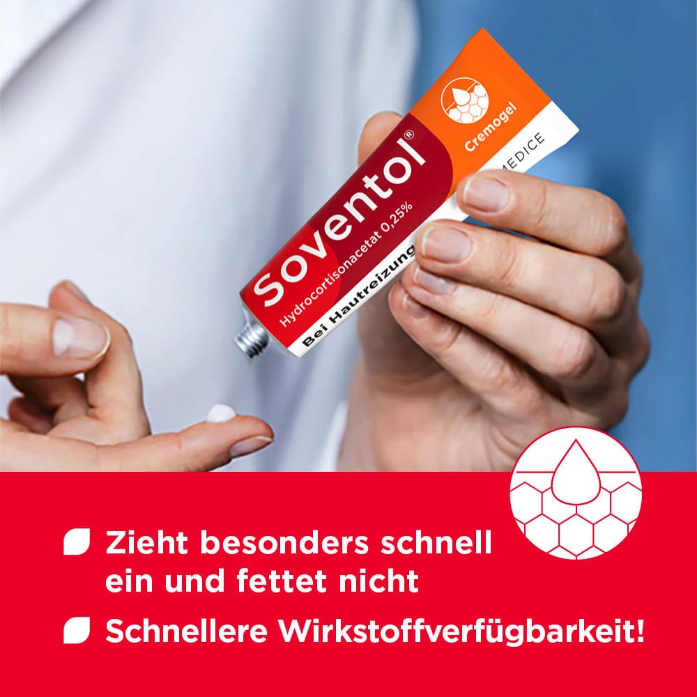 Soventol Hydrocortisonacetat 0,25%  20 g Creme