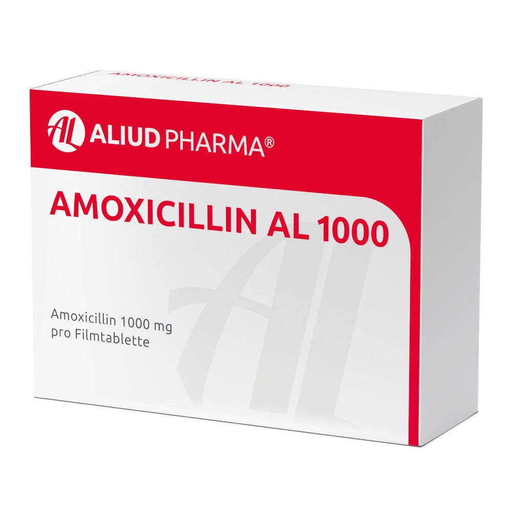 Amoxicillin AL 1000 30 St Filmtabletten
