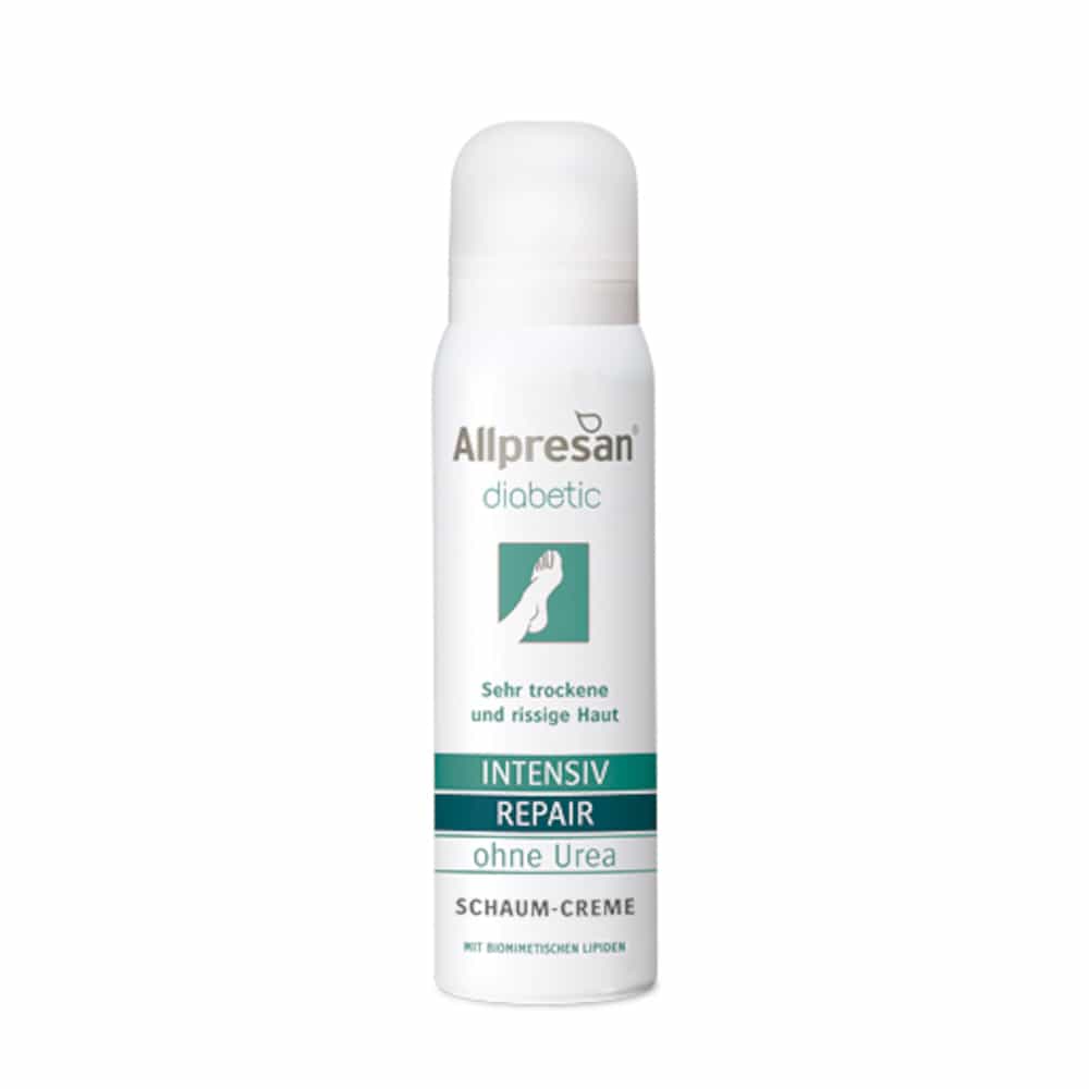 Allpresan diabetic INTENSIV REPAIR ohne Urea SCHAUM-CREME 35 ml Schaum
