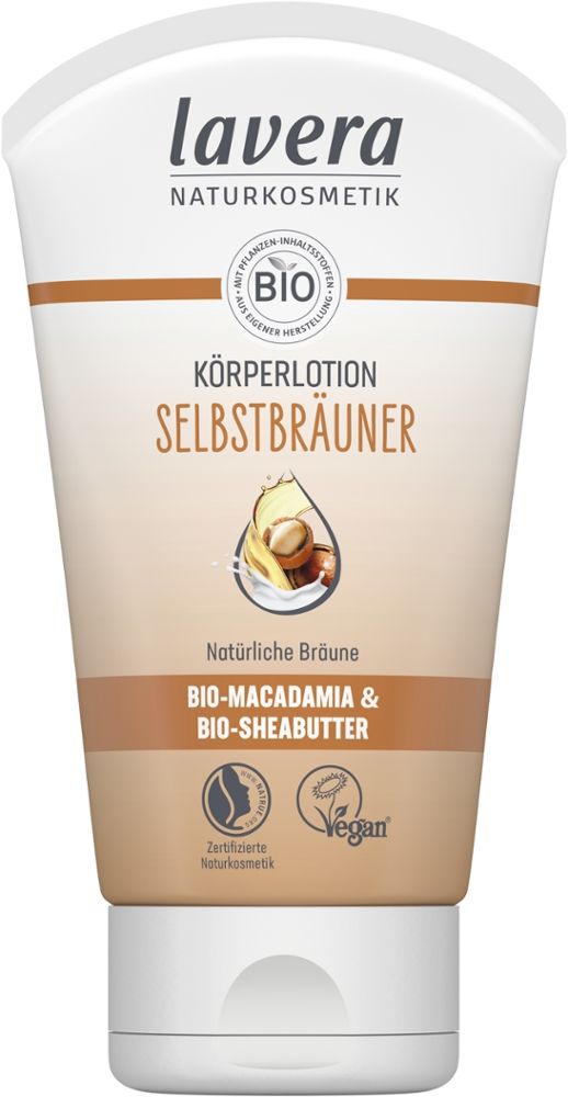 lavera KÖRPERLOTION SELBSTBRÄUNER 125 ml Lotion