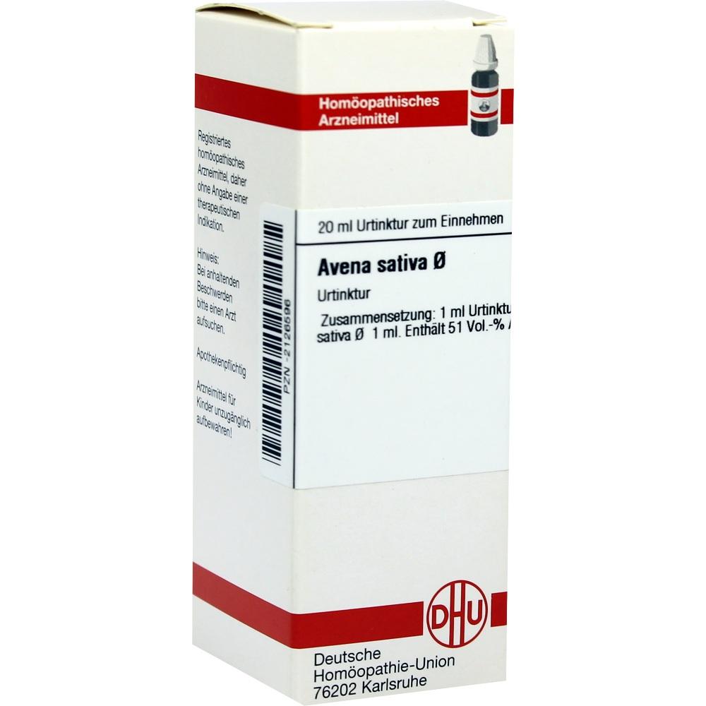 AVENA SATIVA Urtinktur 20 ml Dilution