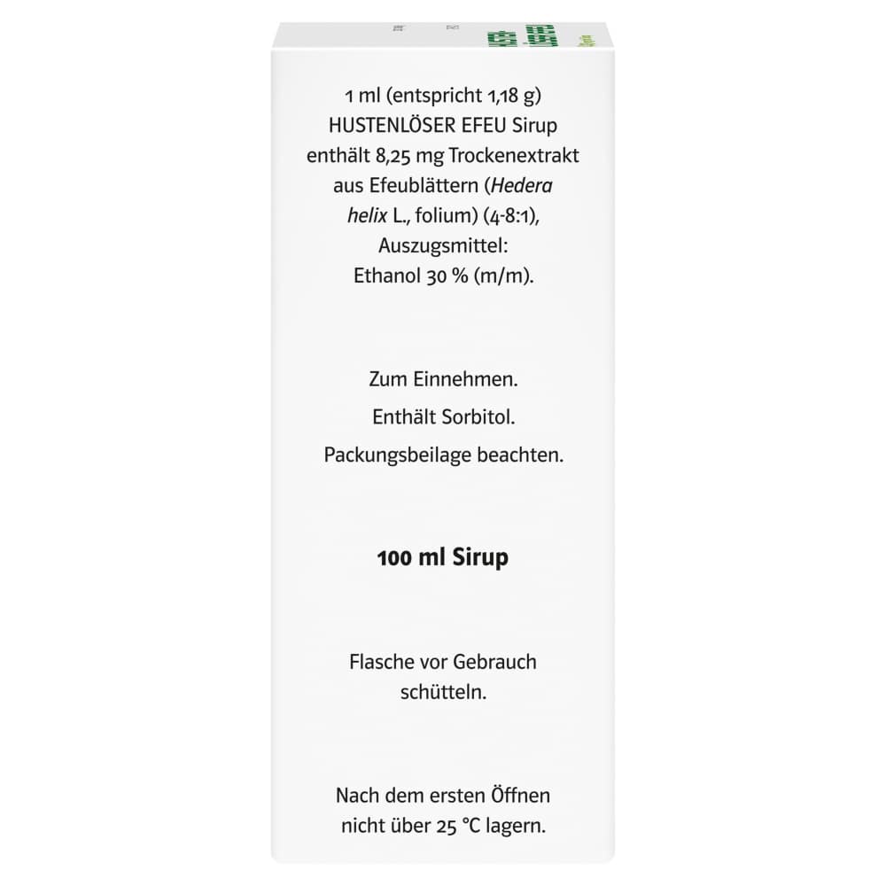 Doppelherz Pharma HUSTENLÖSER EFEU 100 ml Sirup