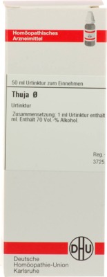 THUJA Urtinktur 50 ml Dilution