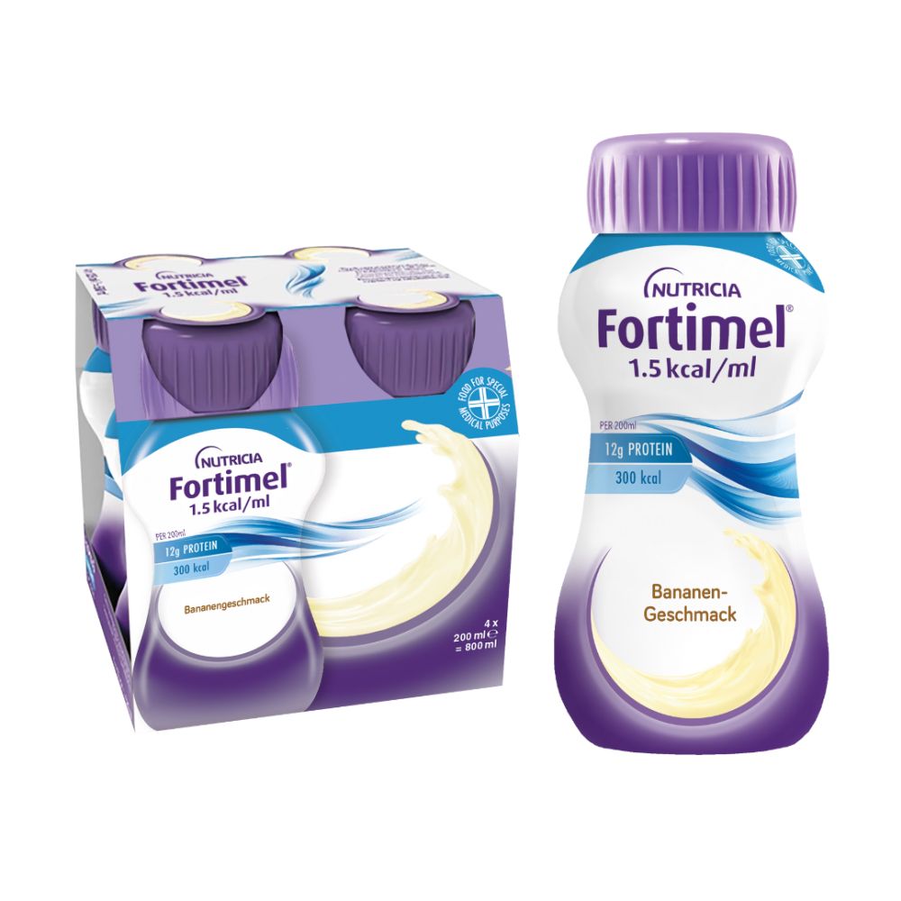 Fortimel 1,5 kcal/ml Bananen-Geschmack 32X200 ml Flüssigkeit