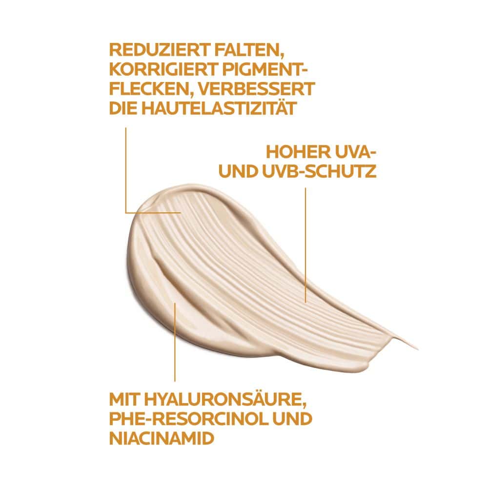 LA ROCHE-POSAY ANTHELIOS AGE CORRECT Getönter Sonnenschutz LSF50 50 ml Creme