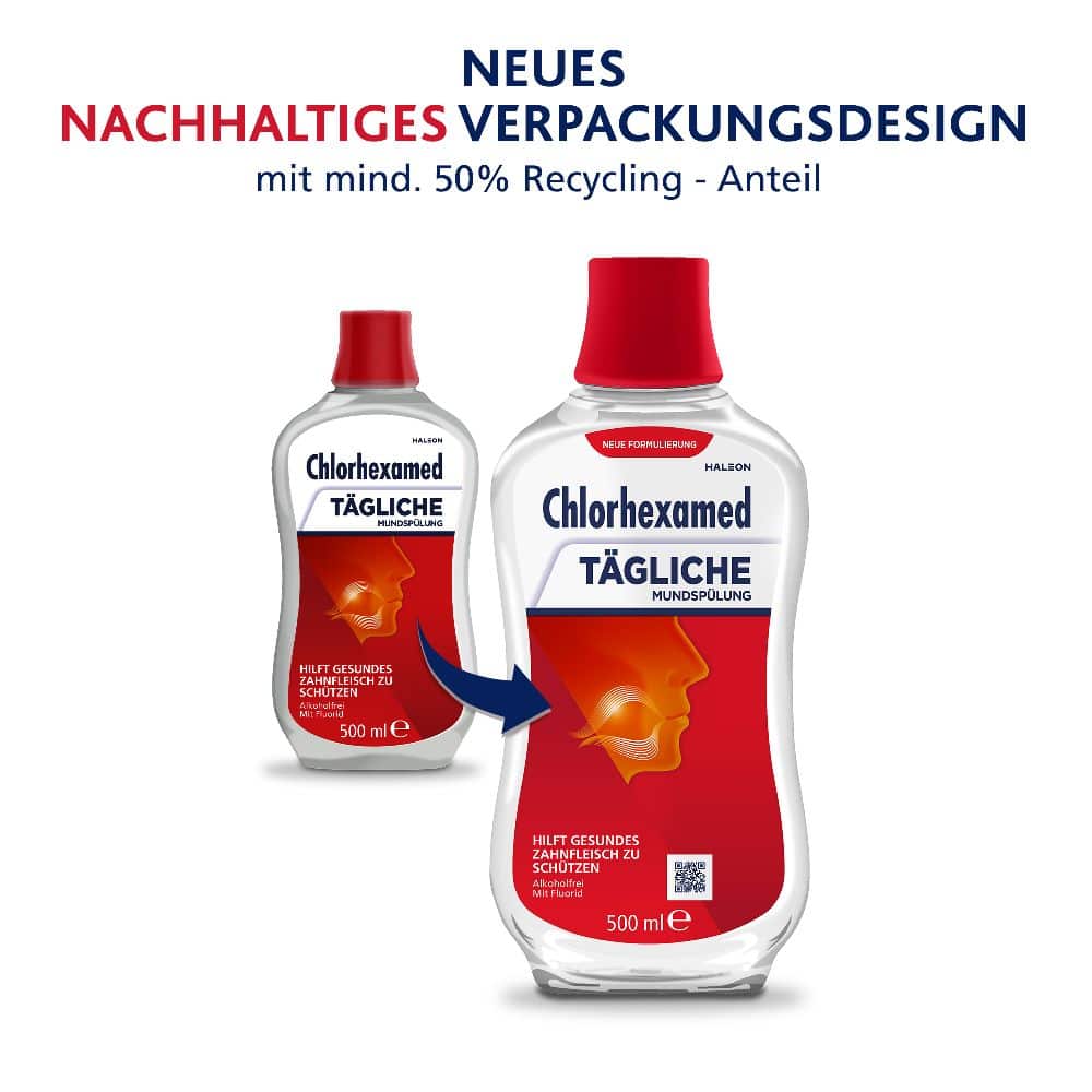Chlorhexamed TÄGLICHE MUNDSPÜLUNG 500 ml Spüllösung