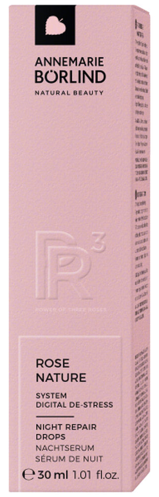 ANNEMARIE BÖRLIND ROSE NATURE Night Repair Drops Nachtserum 30 ml Flaschen
