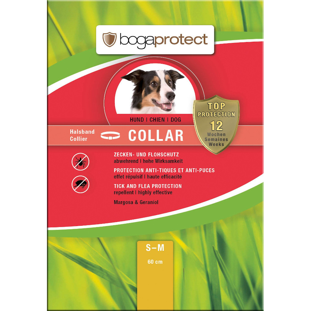 bogaprotect Collar Halsband Hund S-M 1 St Halsband
