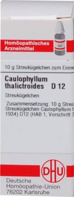 CAULOPHYLLUM THALICTROIDES D 12 Globuli 10 g Globuli
