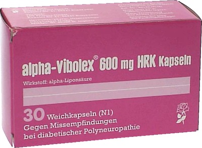 Alpha-Vibolex 600 HRK 30 St Weichkapseln