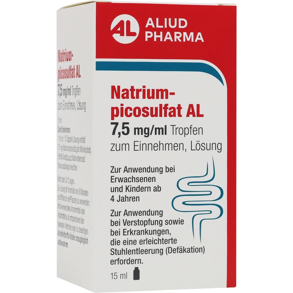 Natriumpicosulfat AL 7,5mg/ml 15 ml Tropfen zum Einnehmen